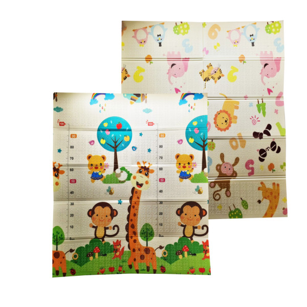 Термокилимок двосторонній Літери K6602-3 150х180 см