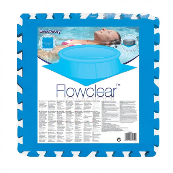 Килимок-пазли для підстилки басейну 58220 50х50 см 8шт в комплекті