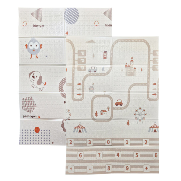 Дитячий Термокилимок двосторонній складний MR 1570-1-1 XPE 120-180 см товщина 8 мм