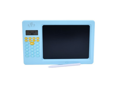 Калькулятор розвиваючий TD202373(Blue) з планшетом для малювання