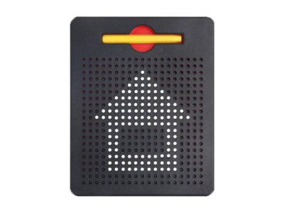 Магнітний планшет "MagPad" TSQ-380B(Black) 215см стілус металеві кульки