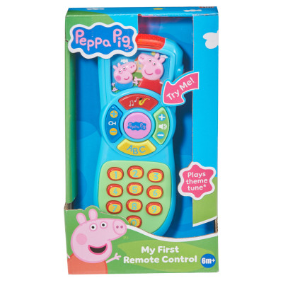 Розвиваюча іграшка "Мій перший пульт" Peppa Pig 1500025 3 мелодії 2 звуки