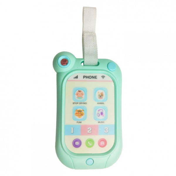 Іграшка мобільний телефон G-A081 інтерактивний Turquoise