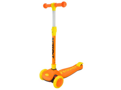 Самокат дитячий 3-х колісний Scooter SC2421(Orange) колеса що світяться помаранчевий