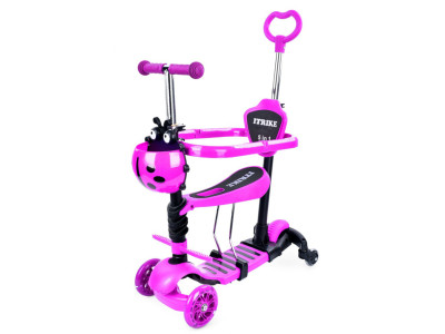 Самокат дитячий 3-х колісний 5 в 1 JR3-101-P до 25 кг