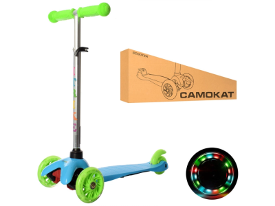 Самокат дитячий MINI iTrike BB3-013-4-С-BL триколісний Самокат дитячий MINI iTrike BB3-013-4-С-BL триколісний
