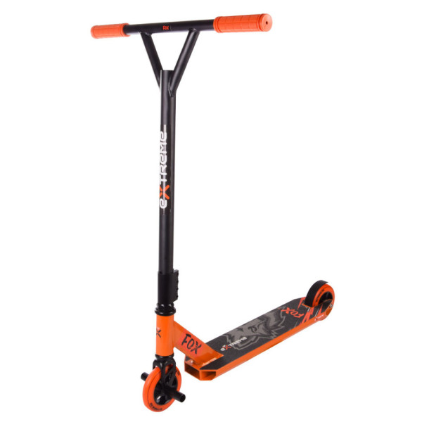 Самокат трюковий 2-х колісний TR21005 (RL7T) Extreme Motion FOX PU 110 мм Помаранчевий Самокат трюковий 2-х колісний TR21005 (RL7T) Extreme Motion FOX PU 110 мм Помаранчевий