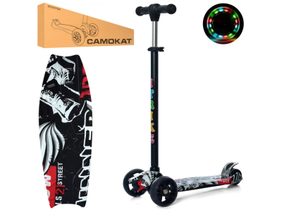 Самокат дитячий MAXI iTrike JR 3-060-22-WP5 триколісний
