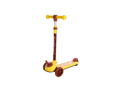 Дитячий самокат Bambi SC21011 PU колеса зі світлом Жовтий Дитячий самокат Bambi SC21011 PU колеса зі світлом Жовтий
