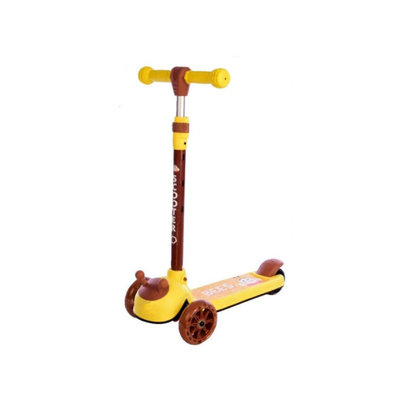 Дитячий самокат Bambi SC21011 PU колеса зі світлом Жовтий Дитячий самокат Bambi SC21011 PU колеса зі світлом Жовтий
