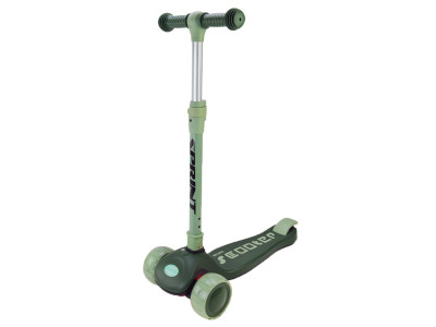 Самокат дитячий 3-х колісний Mini Scooter SC2420(Green) колеса що світяться зелений