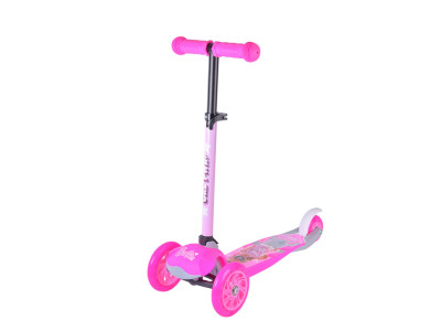 Дитячий самокат "Barbie" Bambi LS2211 з рюкзачком 17х20 см