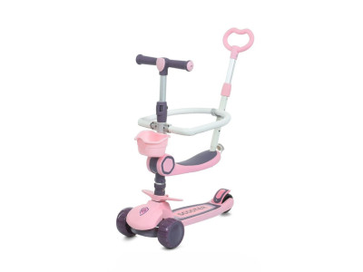 Самокат дитячий триколісний 5 в 1 JR3-133-P колеса зі світлом Самокат дитячий триколісний 5 в 1 JR3-133-P колеса зі світлом