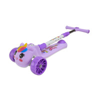 Дитячий самокат триколісний SC2619(Violet) колеса PU з музикою та світлом Дитячий самокат триколісний SC2619(Violet) колеса PU з музикою та світлом