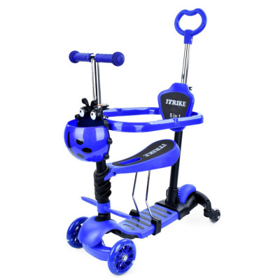 Самокат дитячий 3-х колісний 5 в 1 JR3-101-DBL до 25 кг