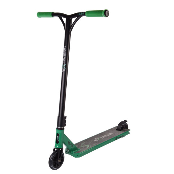 Самокат трюковий 2-х колісний TR21009 (RL7T) Extreme Motion TEAM PU 110 мм Зелений