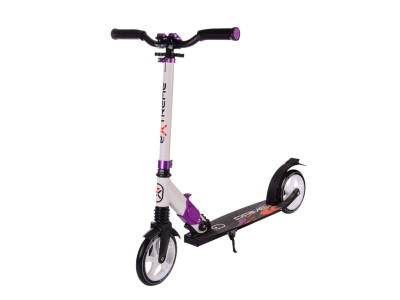 Самокат міський 2-х колісний SC21015 (RL7T) Extreme Motion PRIME PU180 мм алюмінієвий Фіолетовий Самокат міський 2-х колісний SC21015 (RL7T) Extreme Motion PRIME PU180 мм алюмінієвий Фіолетовий