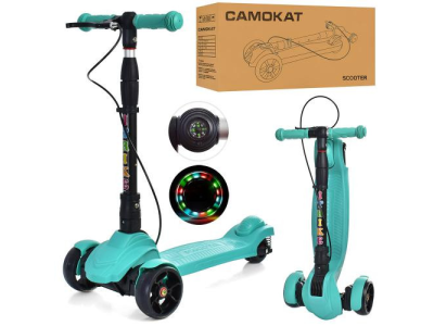 Самокат дитячий MAXI iTrike JR3-060-40-GR складний