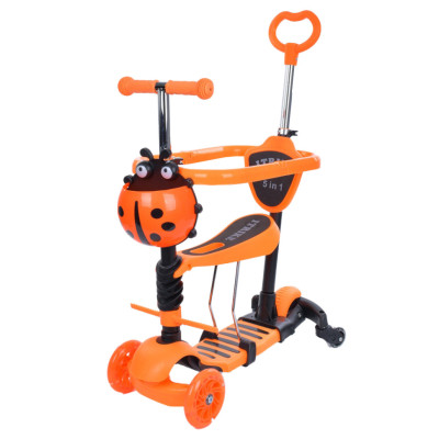 Самокат дитячий 3-х колісний 5 в 1 JR3-101-OR до 25 кг