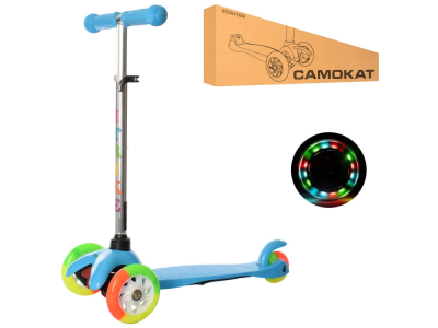 Самокат дитячий MINI iTrike BB3-013-4-A-BL триколісний Самокат дитячий MINI iTrike BB3-013-4-A-BL триколісний