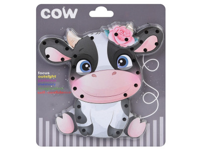 Деревяна іграшка-шнурівка "Корівка" MD 0769(Cow) від 3 років Деревяна іграшка-шнурівка "Корівка" MD 0769(Cow) від 3 років