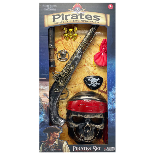 Дитячий ігровий набір "Pirates Ser" 8897А-132 маска зброя Дитячий ігровий набір "Pirates Ser" 8897А-132 маска зброя