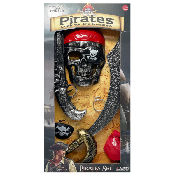 Дитячий ігровий набір "Pirates Ser" 8897А-133 маска зброя Дитячий ігровий набір "Pirates Ser" 8897А-133 маска зброя