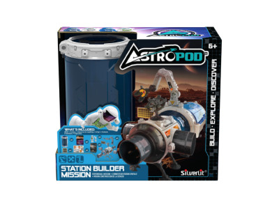 Ігровий набір Місія «Побудуй космічну станцію» Astropod 80336 конструктор з фігуркою