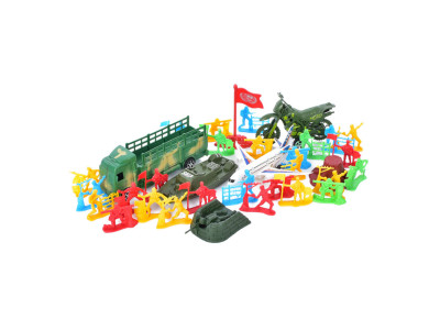 Ігровий набір Солдатики Bambi 8899-39-40 з транспортом Вид 2