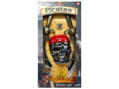Дитячий ігровий набір "Pirates Ser" 8897А-131 маска зброя Дитячий ігровий набір "Pirates Ser" 8897А-131 маска зброя