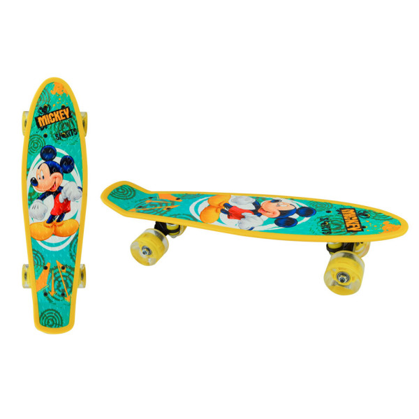 Пенні борд "Міккі Маус" Bambi SC195603 колеса зі світлом 56 см