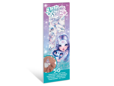 Набір тимчасових татуювань Зіркові малюнки "Айсеана" Nebulous Stars 11458-2 боді-арт