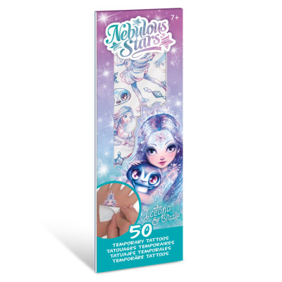 Набір тимчасових татуювань Зіркові малюнки "Айсеана" Nebulous Stars 11458-2 боді-арт