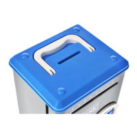 Дитяча скарбничка-сейф WF-3015H(Blue) музика світло пароль імітація відбитка Дитяча скарбничка-сейф WF-3015H(Blue) музика світло пароль імітація відбитка