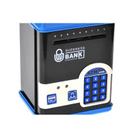 Дитяча скарбничка-сейф WF-3015H(Blue) музика світло пароль імітація відбитка Дитяча скарбничка-сейф WF-3015H(Blue) музика світло пароль імітація відбитка