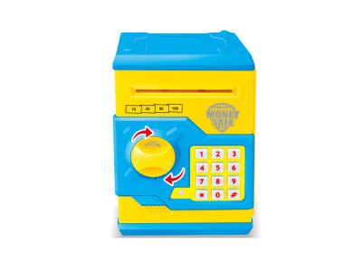 Дитяча скарбничка /сейф MK 3916 з купюроприймачем Жовтий