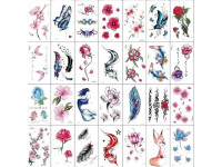 Набір дитячих тимчасових татуювань "Кольорові міні №1" color-tattoo-mini-set-30