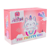 Дитячій набір косметики "The Pretty girl" 2605B-JY2405 лаки тіні помада
