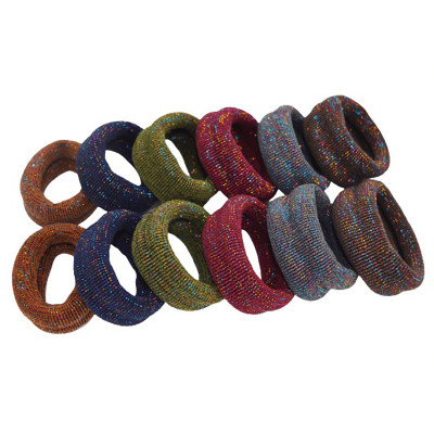 Дитяча резинка для волосся 0307-973-3 мікрофібра 6 штук