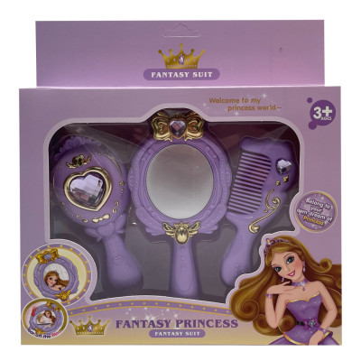 Аксесуари для дівчат "Fantasy Princess" C8824 дзеркало розчіска Фіолетовий