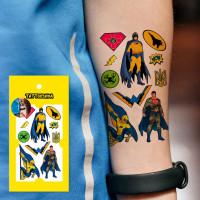 Набір дитячих тимчасових татуювань "Супергерої міні" L-60