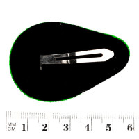 Затискач для волосся Авокадо в камінні 1200-203-2 55 см