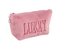 Дитяча косметичка T21390 плюшева з логотипом