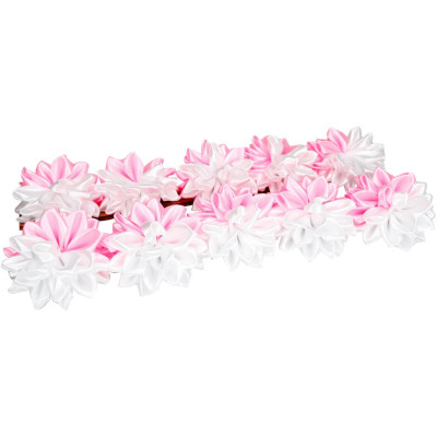 Набір резинок для волосся 0108-345 10 штук з бантом-квіткою