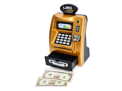 Електронна скарбничка-банкомат M 4550-2 I UA(Gold) світлові та звукові ефекти