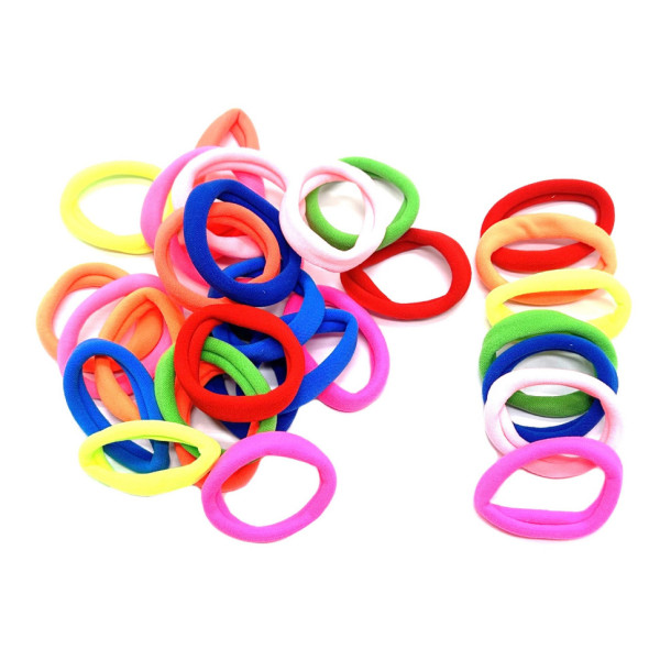 Набір резинок для волосся 0307-1132 30 штук мікрофібра