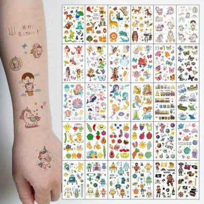 Набір дитячих тимчасових тату «Для дітей» tattoo-kids-mini-set-30