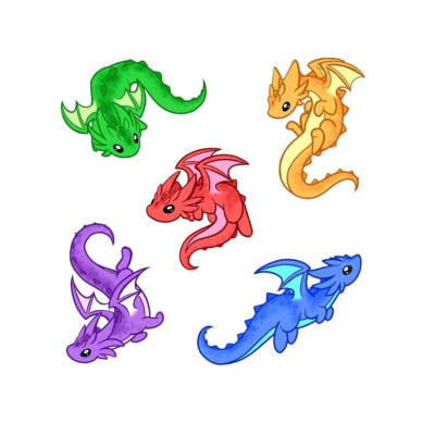 Тимчасове татуювання Дракони Ink-Ok 3222959 7 картинок