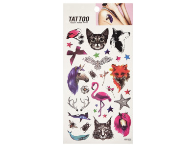 Тимчасове татуювання "Тварини та зірки Tattoo" 1020-HM1625