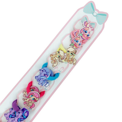 Резинка для волосся дитяча "Міні єдиноріг" 0108-420 10 штк